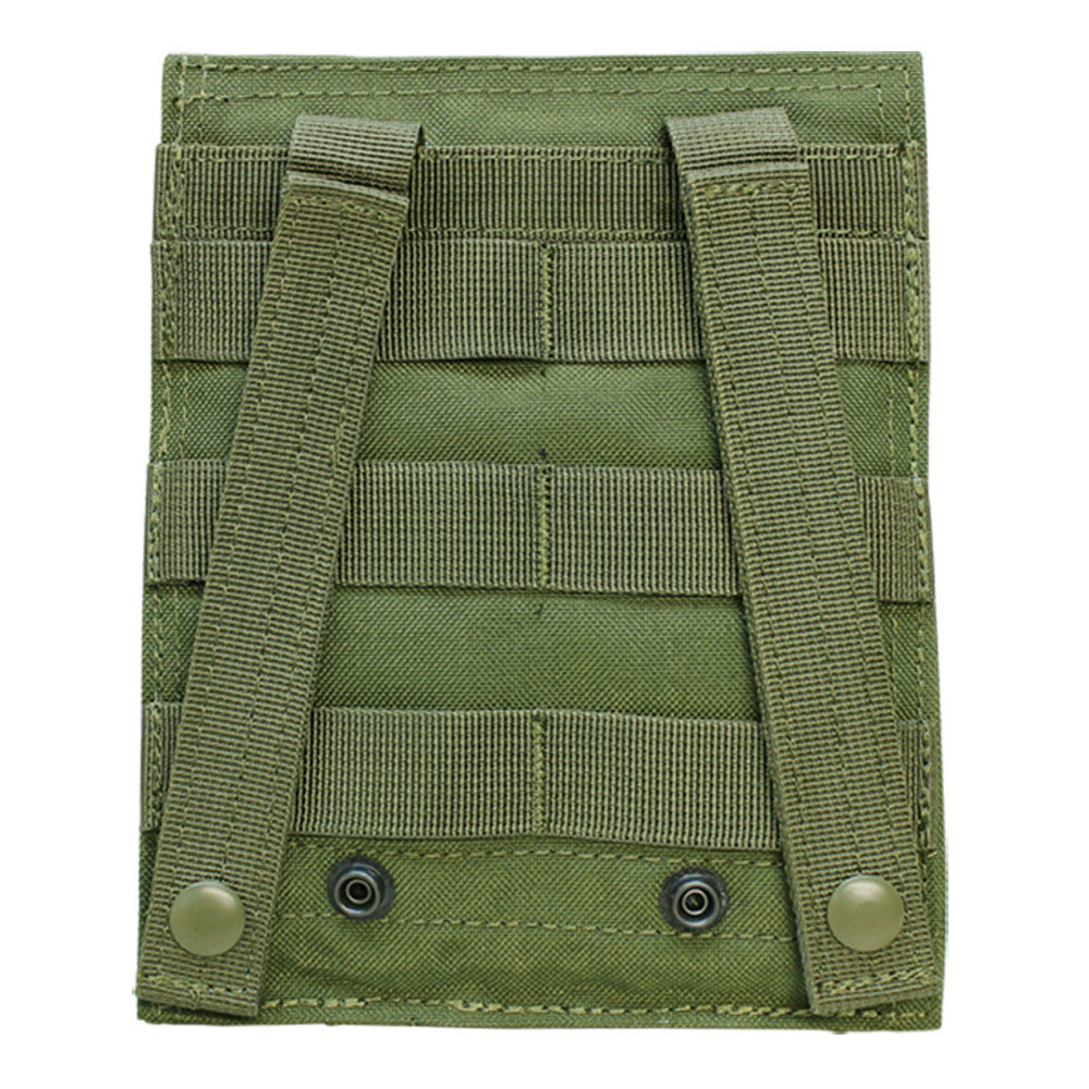 Condor MOLLE Triple Airsoft MP5 Magazine Mag Pouch .22 or 9mm Mag Ammo Flap PAL