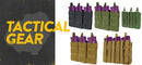 MOLLE PALS Modular Tactical Open Top Triple Magazine Mag Pouch
