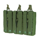 MOLLE PALS Modular Tactical Open Top Triple Magazine Mag Pouch
