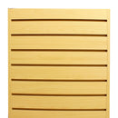 20'' x 20'' x 54'' Revolving Slatwall Floor Display Rotating Cube Tower 4 Sided