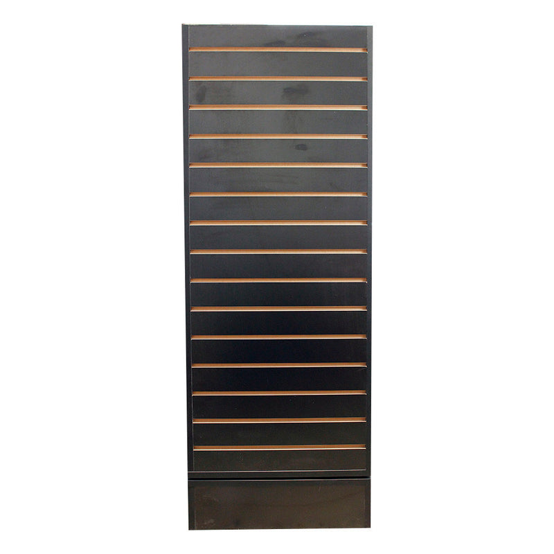 20'' x 20'' x 54'' Revolving Slatwall Floor Display Rotating Cube Tower 4 Sided