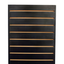 20'' x 20'' x 54'' Revolving Slatwall Floor Display Rotating Cube Tower 4 Sided