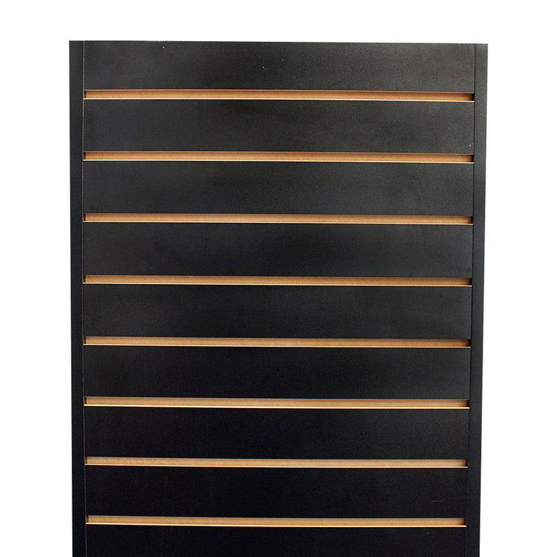 20'' x 20'' x 54'' Revolving Slatwall Floor Display Rotating Cube Tower 4 Sided