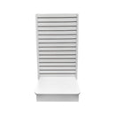 25" x 25" x 54" 2-Way Sided Slatwall Merchandiser Displays Tower Floor Stand