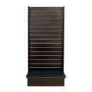 25" x 25" x 54" 2-Way Sided Slatwall Merchandiser Displays Tower Floor Stand