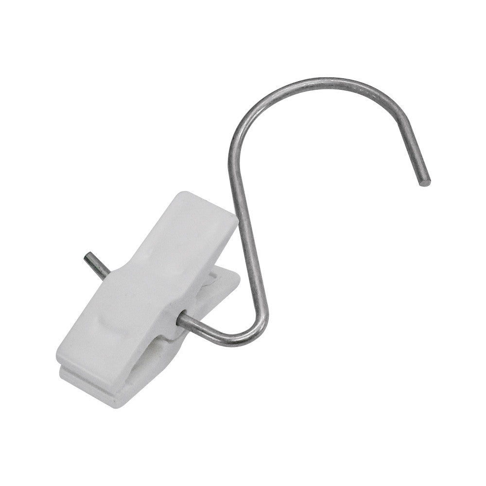 Black, White Plastic LAUNDRY HOOK/CLIPS Clothes Pin Display