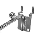 Chrome Pegboard 5-Hook , 6-Ball Waterfall Bracket Fixture Display Hook