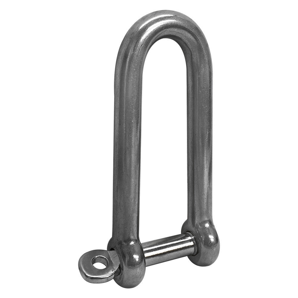 5 Pc Set Marine Stainless Steel Eye Screw Pin Chain Long D Shackle, Sailing Rigging Connector for Rope and Cable