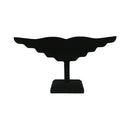 12" Black Velvet Wing Style 10 Pair Earring Display Stand Holding Jewelry Holder