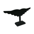 12" Black Velvet Wing Style 10 Pair Earring Display Stand Holding Jewelry Holder