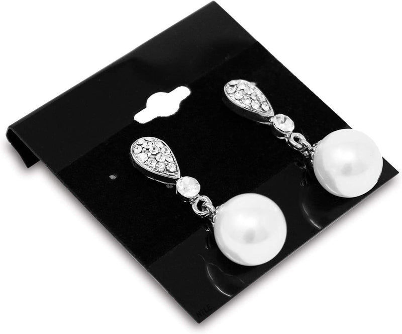 Earring Display Hang Flocked Cards 2"x2" Jewelry Hanging Card