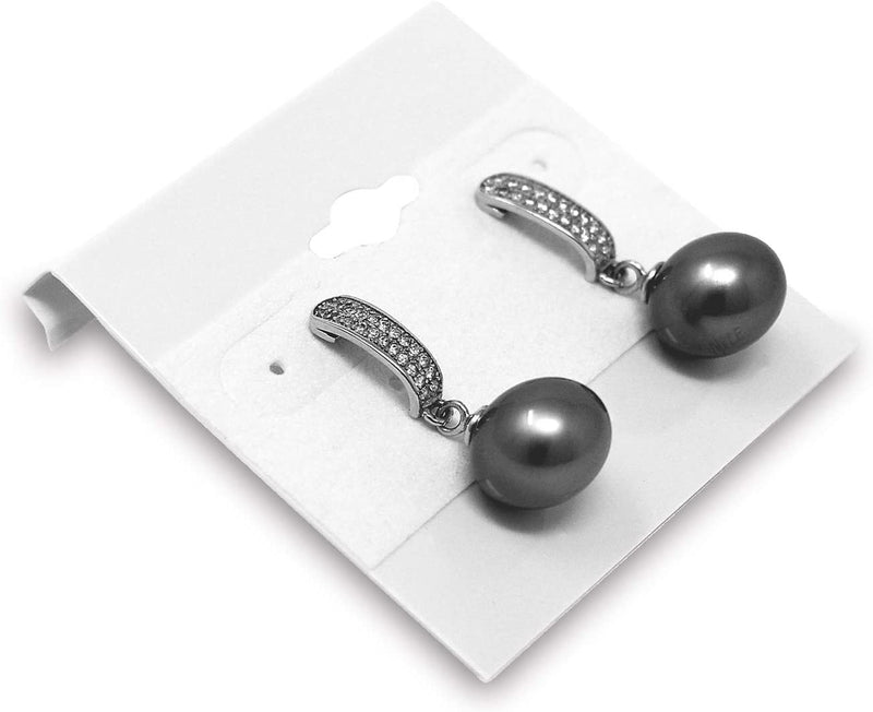 Earring Display Hang Flocked Cards 2"x2" Jewelry Hanging Card