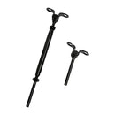 2 Sets T316 SS Black Oxide Deck Toggle Tensioner Turnbuckle Hardware 1/8" Cable
