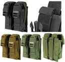 Molle Tactical PALS Double Flash Bang  Pouch Magazine Mag Flap Buckle