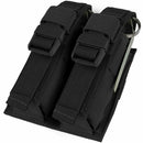 Molle Tactical PALS Double Flash Bang  Pouch Magazine Mag Flap Buckle