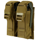 Molle Tactical PALS Double Flash Bang  Pouch Magazine Mag Flap Buckle