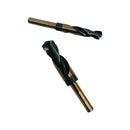 33 Pc Silver and Deming Drill Bit Set with 1/2 Inch Diameter Tri-Flat Shank