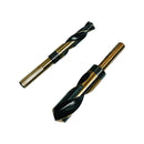 33 Pc Silver and Deming Drill Bit Set with 1/2 Inch Diameter Tri-Flat Shank