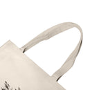 13-1/2"L x 15"H Reusable Canvas Grocery Bag Shopping Bird Tote Bag Cotton Bag