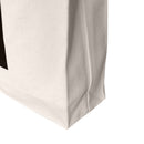 16"L x 13-1/2"H Reusable Canvas Grocery Bag Shopping Cat Tote Bag Inside Pouch