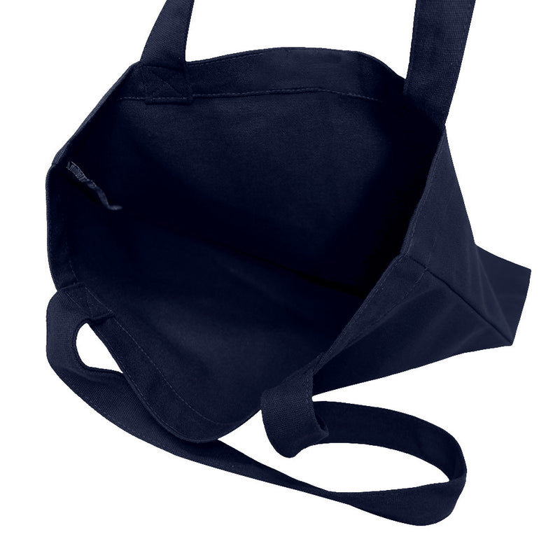 14-1/2"L x 15-1/2"H Reusable Canvas Grocery Bag Shopping Mushrooms Tote Bag