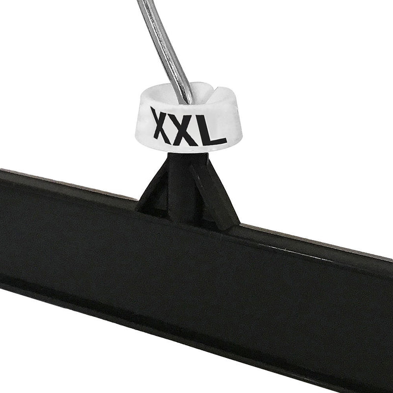 XX-Large Snap On Size Dividers Hanger Garment Marker Tag Clothes Hanger Fixture