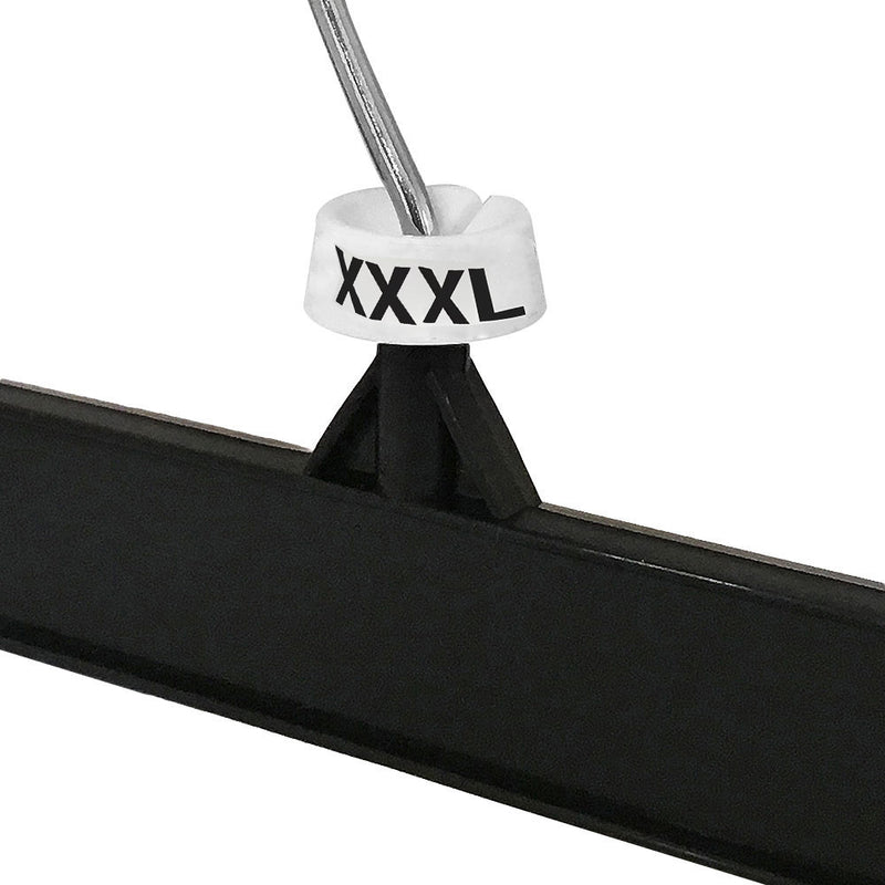 XXX-Large Snap On Size Dividers Hanger Garment Marker Tag Clothes Hanger Fixture