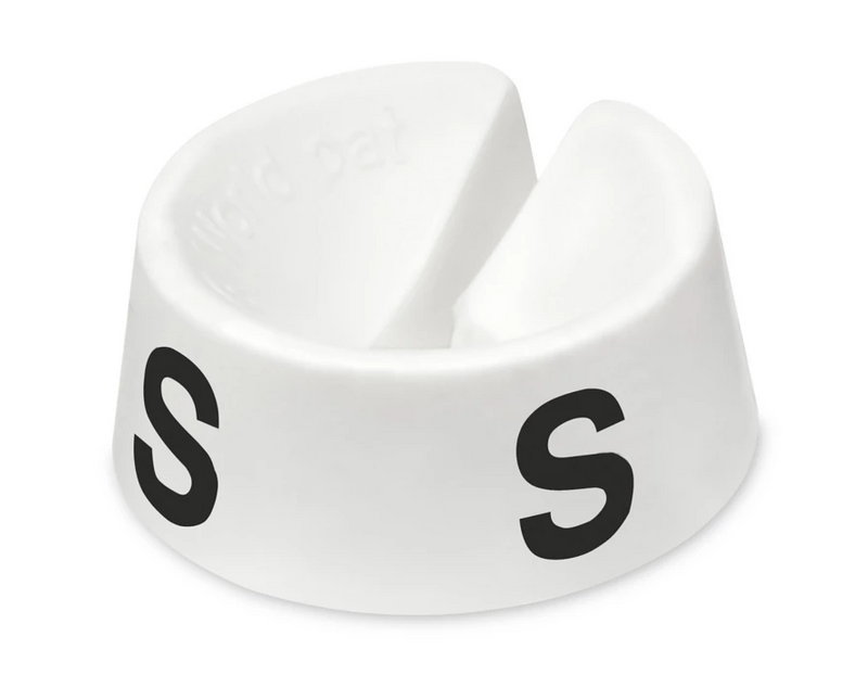 25 Pcs Plastic Snap On Clothes Hanger Size Markers Garment Tags XS to 3XL Size