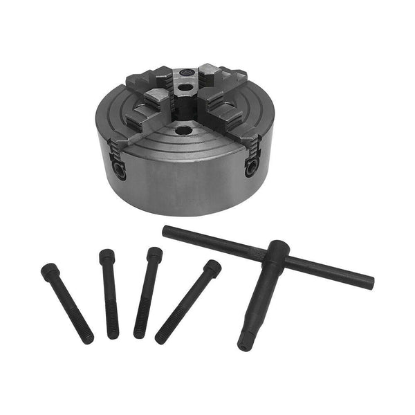 K72-160 4 Jaw Independent Lathe Chuck Ground Hardened Lathing Milling Machine