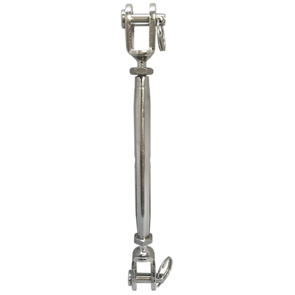 1/4" Marine Stainless Steel Closed Body Turnbuckle JAW JAW Rig 300 Lbs