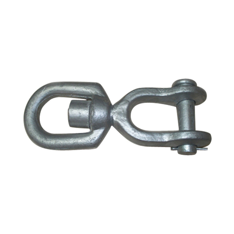 1/4" JAW EYE Swivel Marine Mooring Galvanized WLL 850lbs Swivel Jaw Eye Hardware