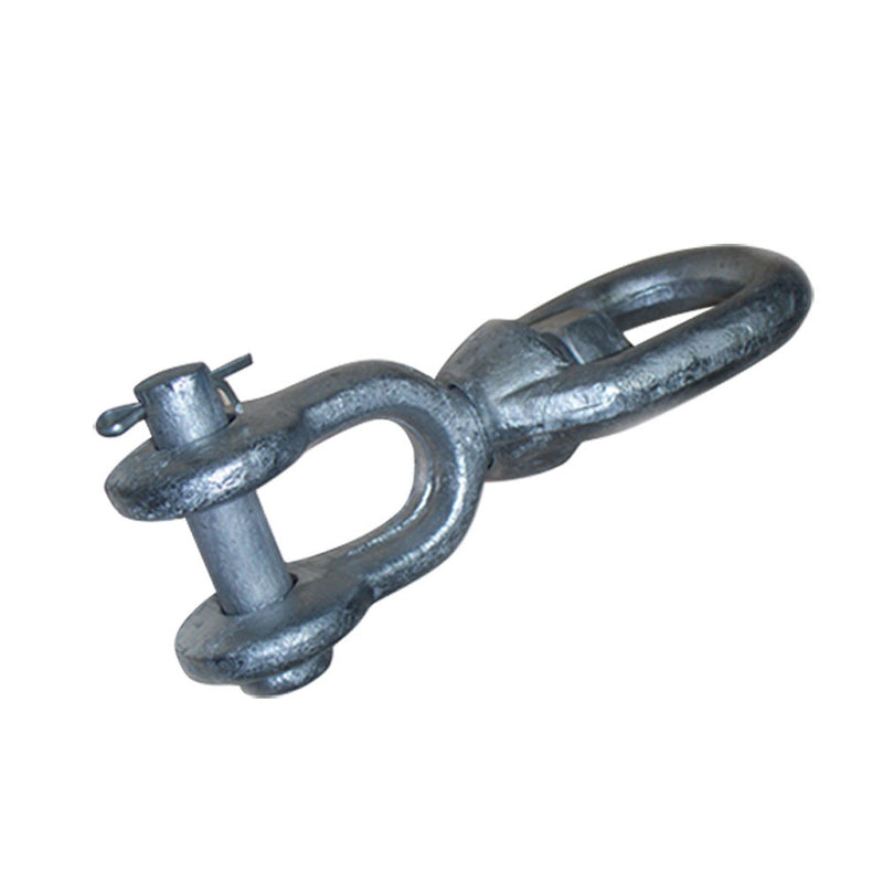 1/4" JAW EYE Swivel Marine Mooring Galvanized WLL 850lbs Swivel Jaw Eye Hardware