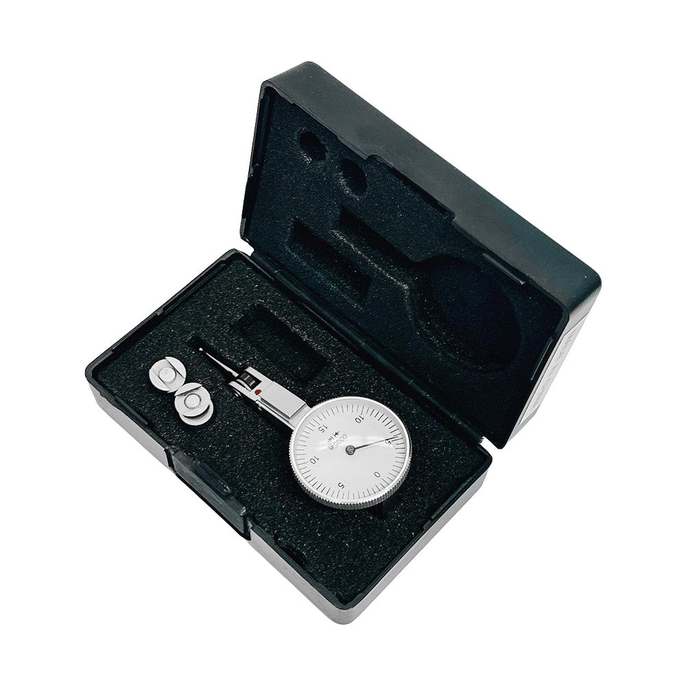 .030" Dial Test Indicator High Precision 0.0005" Graduation 0-15-0 White Face