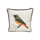12" x 12" Bird On Brand Pillow Throw Pillow Decorative Cushion Cover Home Decor