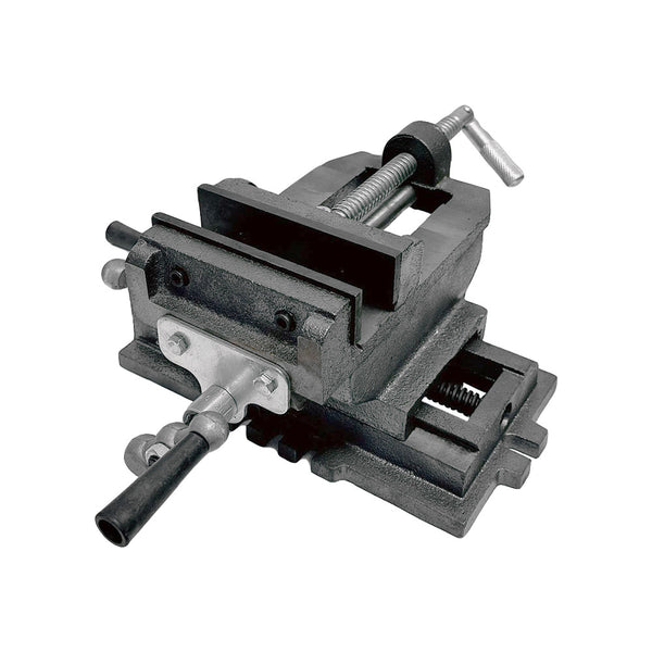 Heavy Duty 5" Cross Drill Press Vise Slide Milling 2 Way X-Y Clamp Sliding Vise