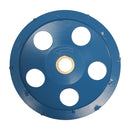 5" Concrete PCD Cup Wheel 7/8"-5/8" Arbor 12 Segments Epoxy Coating Removal
