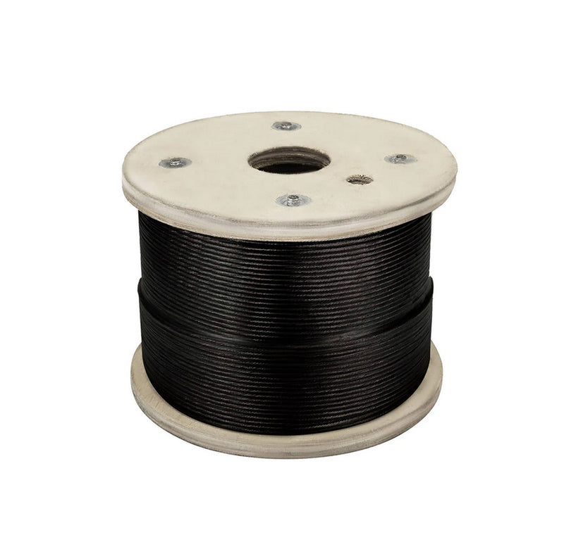 T316 Stainless Steel 3/16" 1x19 Cable Rail Wire Rope Cable Railing Stair 500 Ft