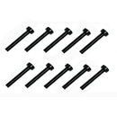 10 Pc 1/8" T316 S.Steel Black Oxide Hand Swage Dome Plain Head For 1/8" Cable
