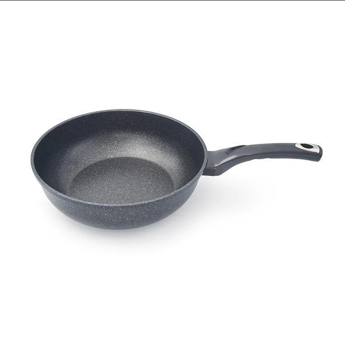 Marble Wok Non-Stick Cooking Frying Pan Pot 5 Layer Marble Wok Cookware