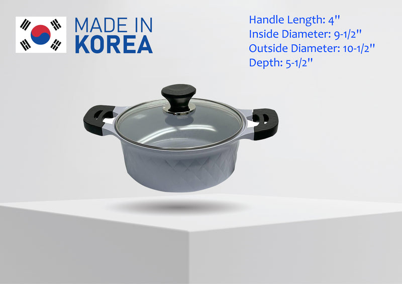 Ceramic Sauce Pot Stockpot Nonstick Ceramic Interior Exterior Cooking Pot