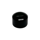 UNC 1/4" - 20 Black Oxide Stainless Steel Round Cap For Jam Nut Cable Rail Rope
