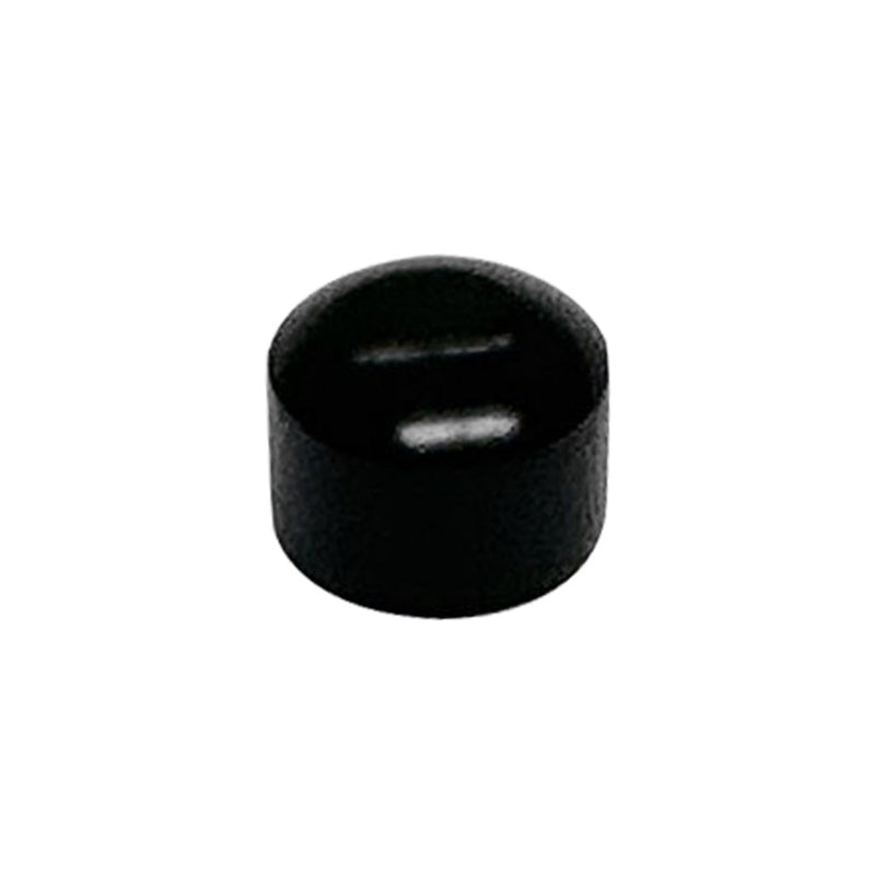 UNC 1/4" - 20 Black Oxide Stainless Steel Round Cap For Jam Nut Cable Rail Rope