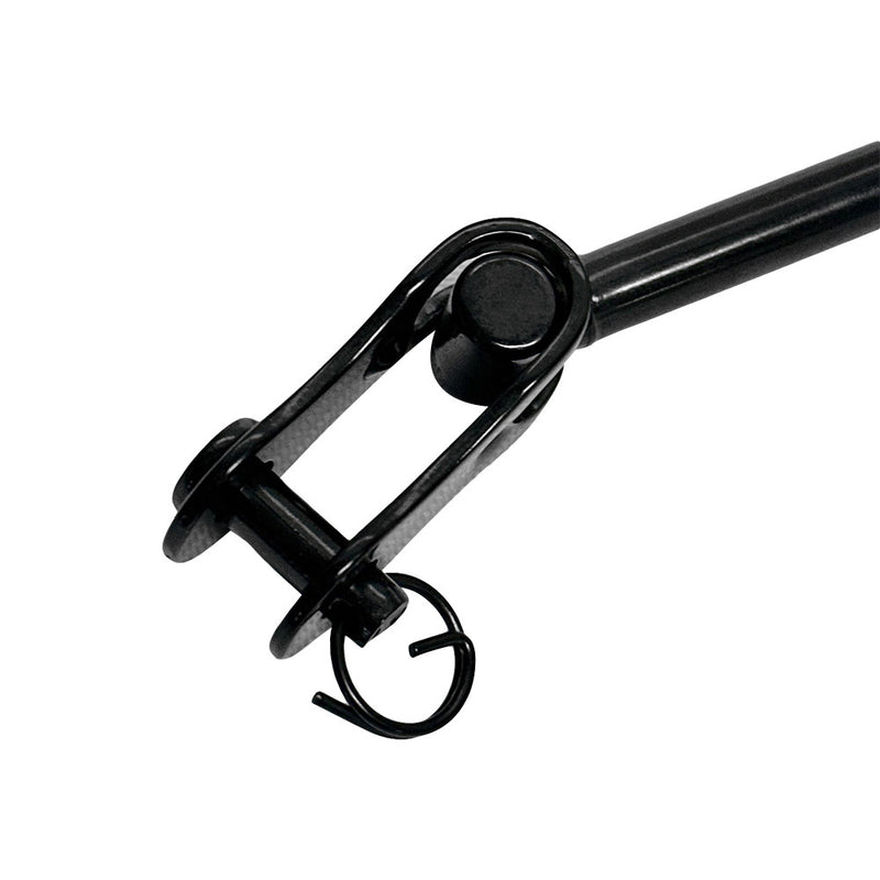 1/8" Black Oxide T316 Stainless Steel Hand Swage Toggle Jaw For 1/8'' Cable Wire