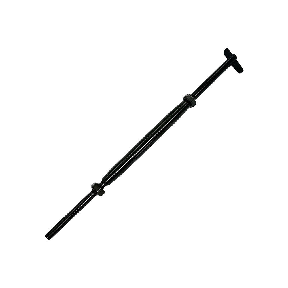 10 Pc 3/16" Black Oxide T316 Stainless Steel Hand Swage Drop Pin Lifeline Stud Turnbuckle Cable Rail