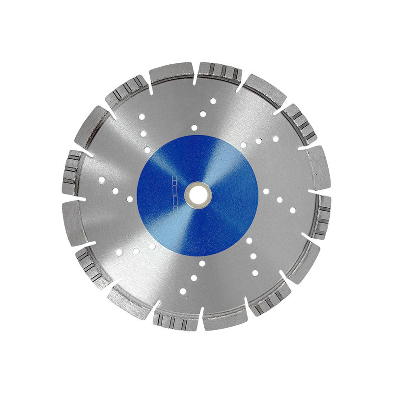 9'' Metallic Blue All Cut Pro Saw Cutting Blade DM 7/8''-5/8'' Arbor 10mm Rim