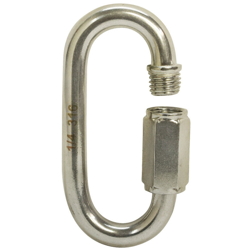 5/16" Marine Stainless Steel Quick Link Shackle Boat WLL 1,760 LBS