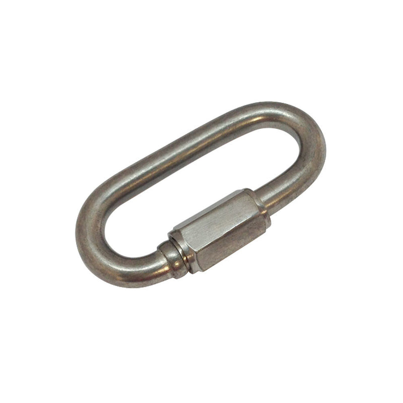 1/8'' Marine 316 Stainless Steel Quick Link Shackle Boat WLL 150 Lbs