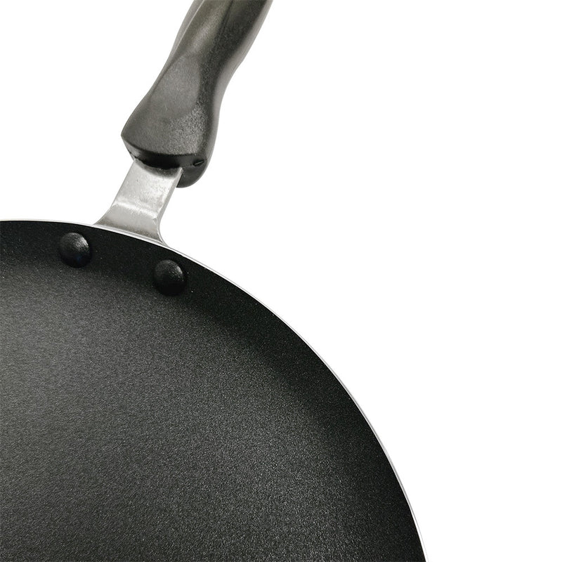 13" Single Round Griddle Frying Pan Cookware Non-Stick Coating Griddle Pan