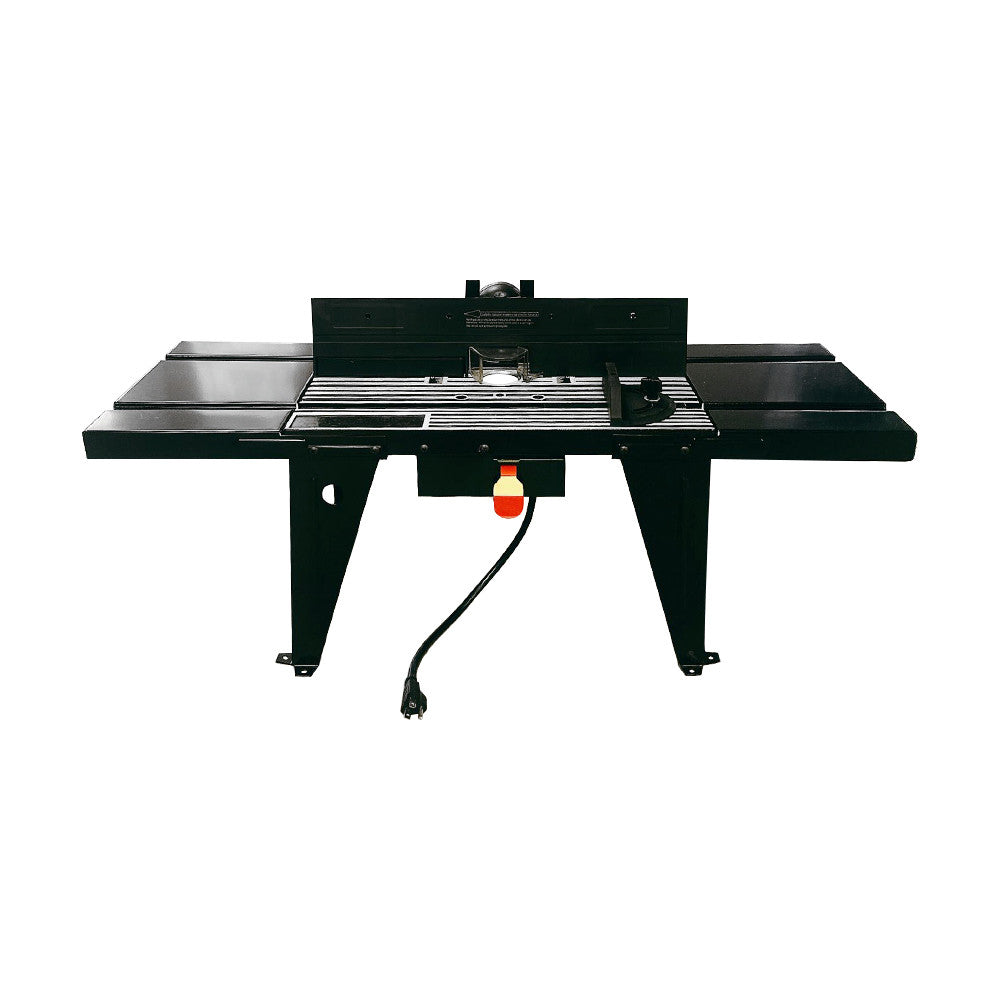 34" x 13" Aluminum Deluxe Router Table Benchtop On/Off Switch Routing Table