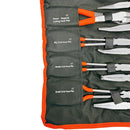 9 Pc 11" Long Nose Plier Set Long Reach Circle Bent Needle Nose Diagonal Cutter